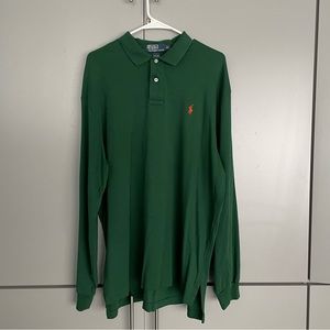 Classic Polo Ralph Lauren long sleeve collared shirt